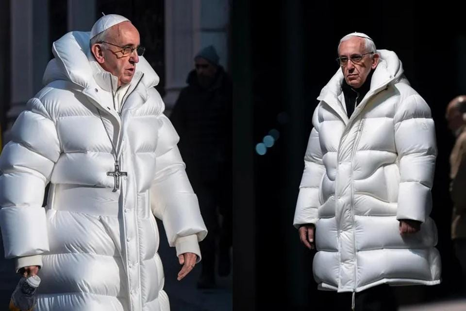 Balenciaga Pope Francis