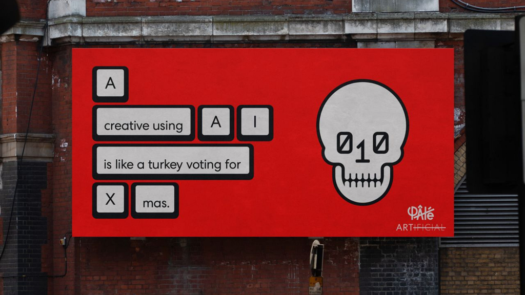 The difference between AI and human art is love