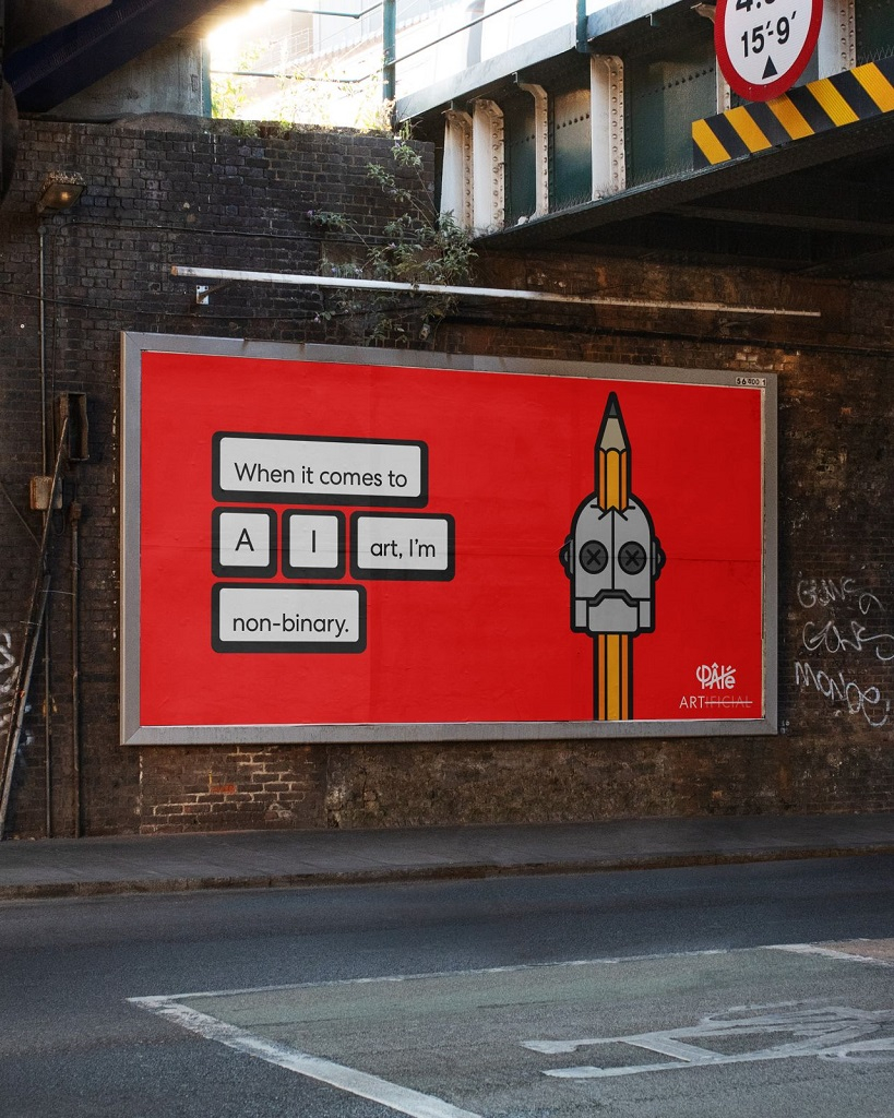 The difference between AI and human art is love1