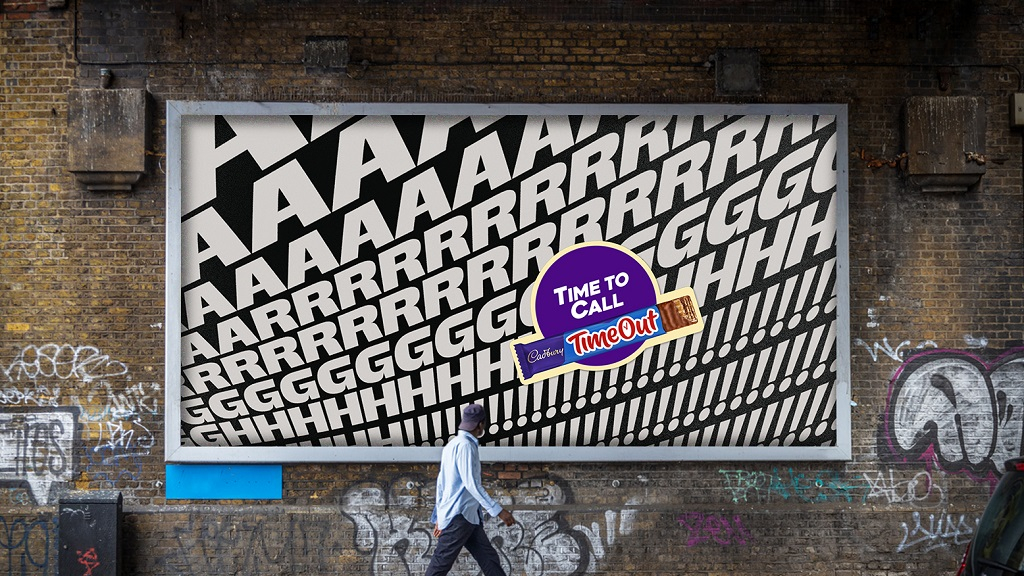 Cadbury prescribes chocolaty wafer respite in first Time Out ads for 30 years