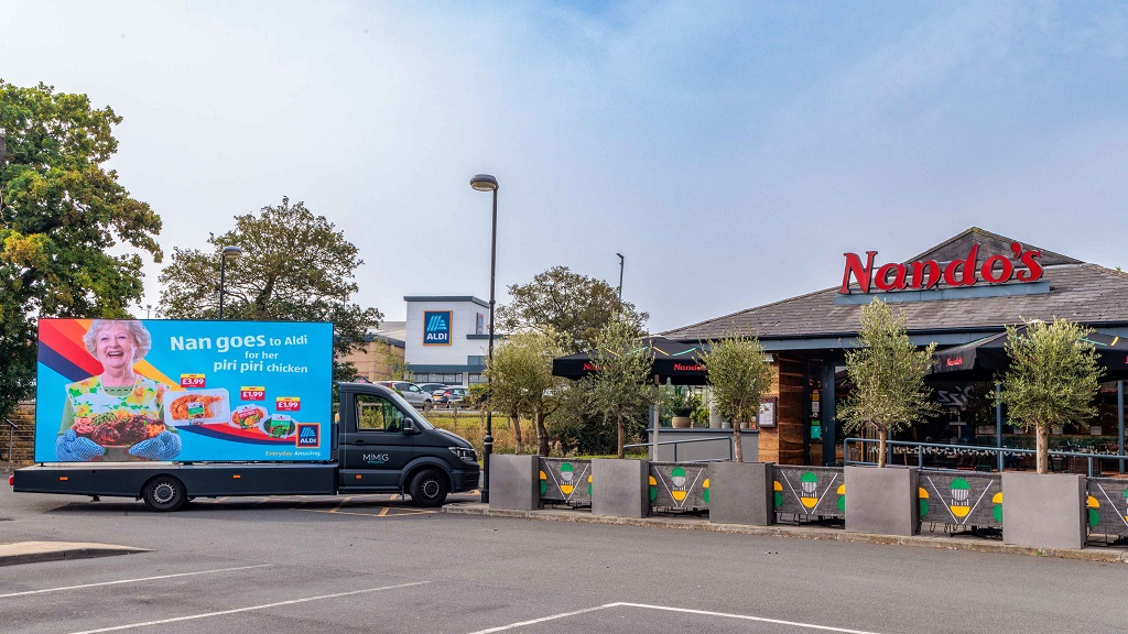 Aldi trolls Nando ?s with ?nan goes ? ads promoting piri piri range