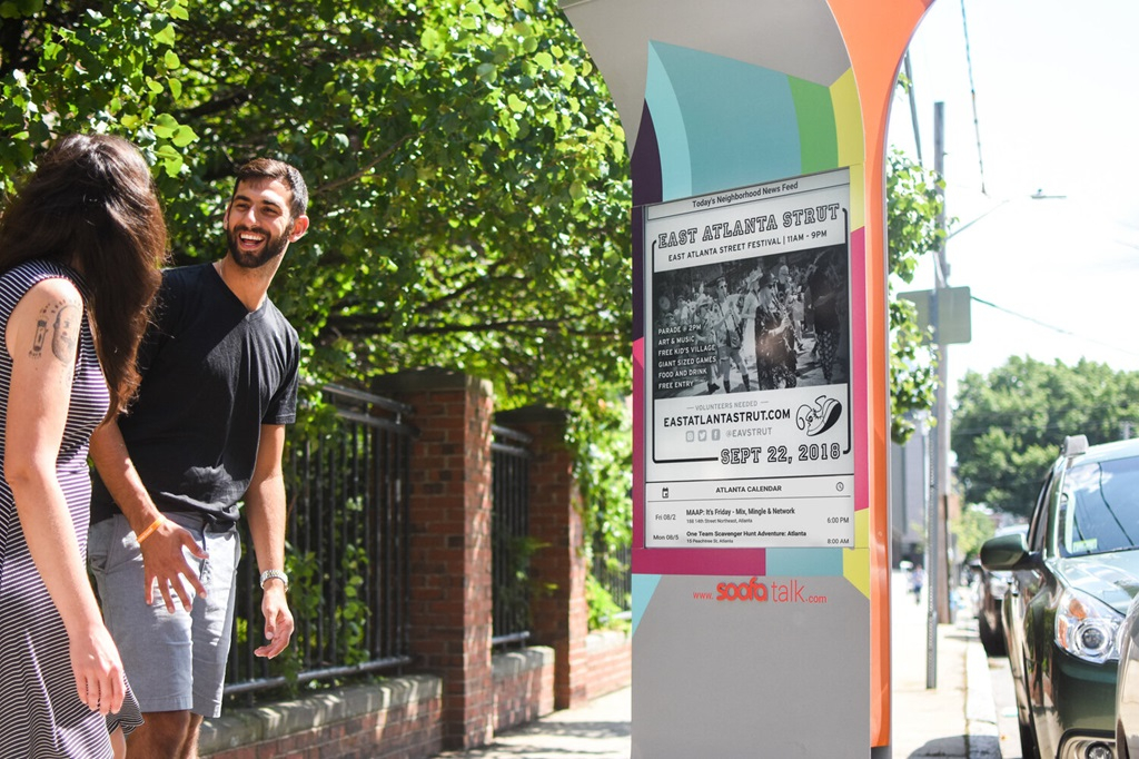 Digital kiosks like these collect your phone s data if you go near them