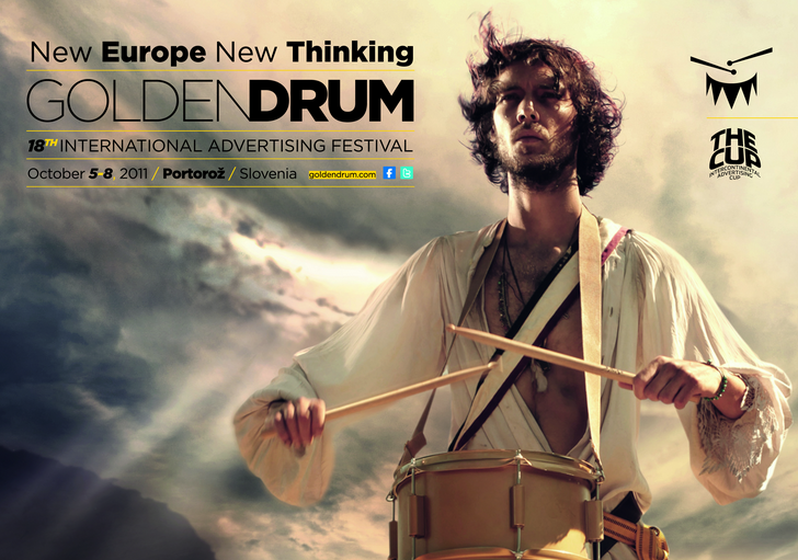 Golden Drum Poster