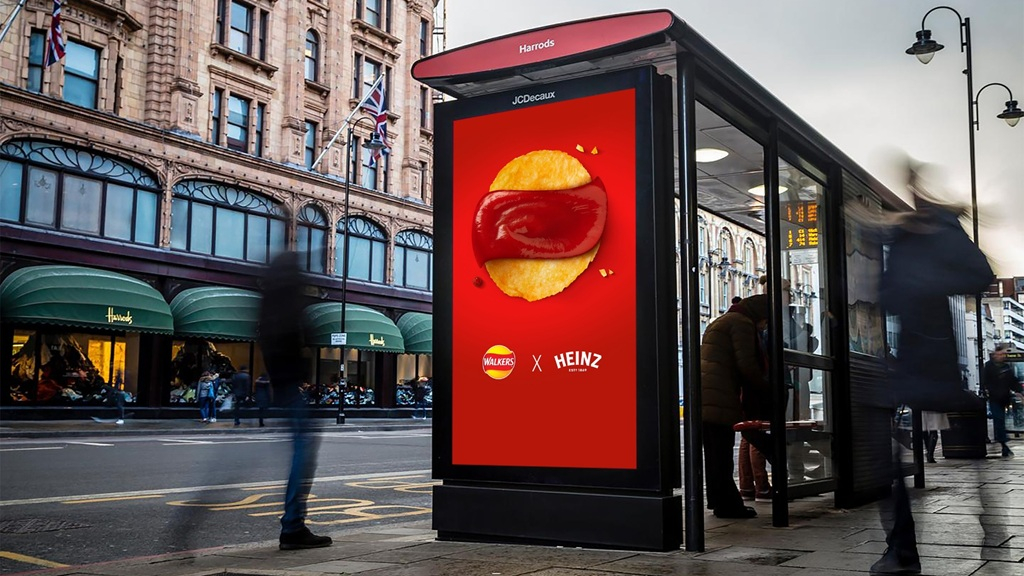 Walkers and Heinz Tease Latest Collaboration with OOH Campaign