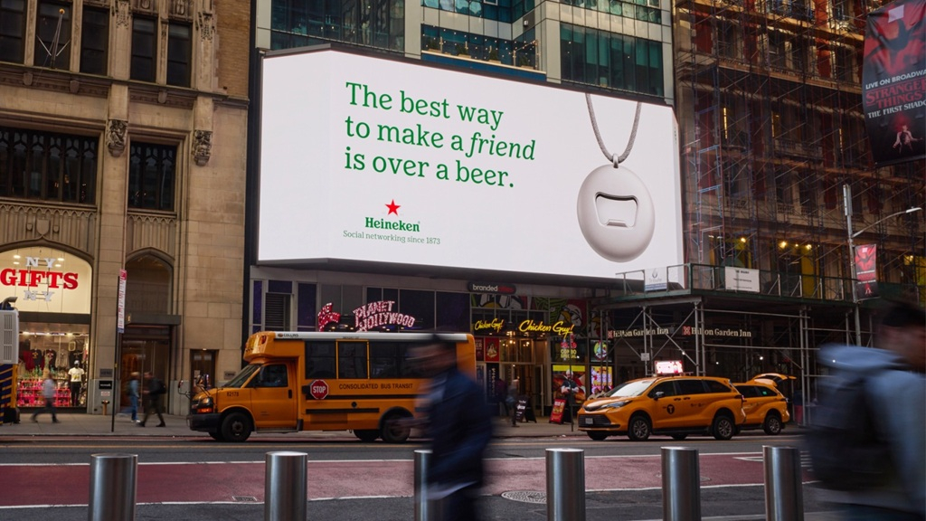 Heineken trolls AI friendship tech